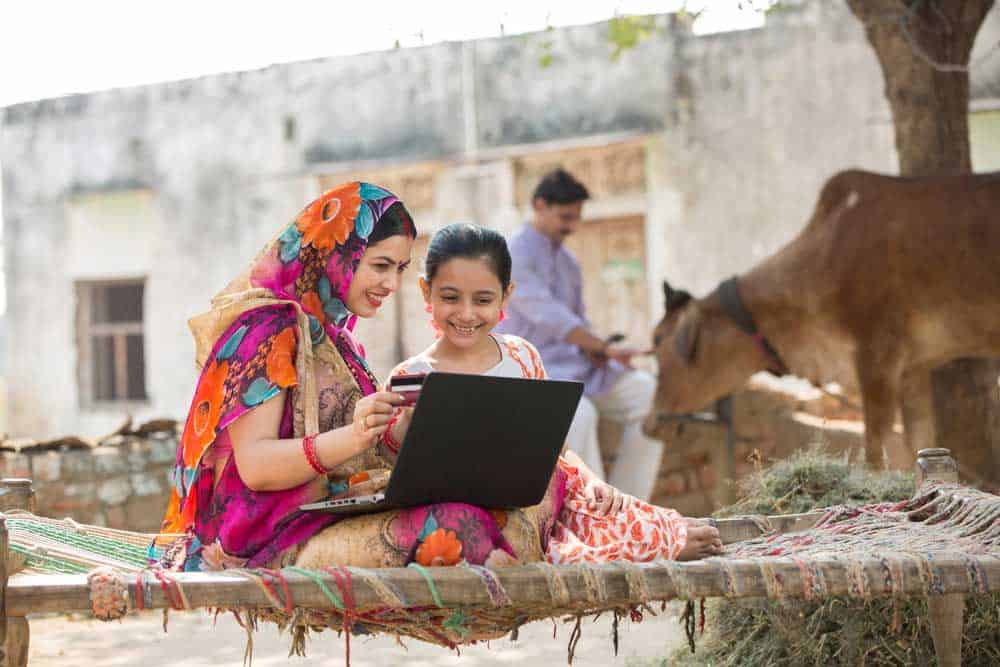 Wireless internet access in rural India