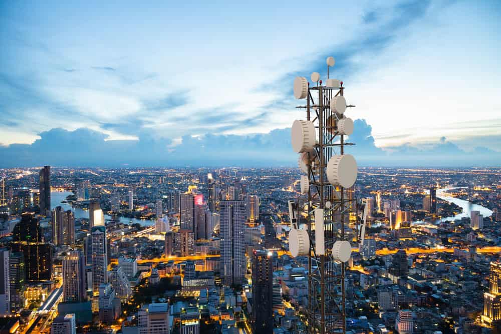 5G Telecommunications Tower