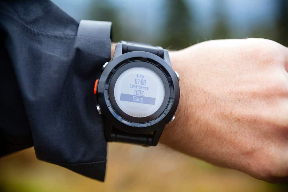 Wearable GPS watch