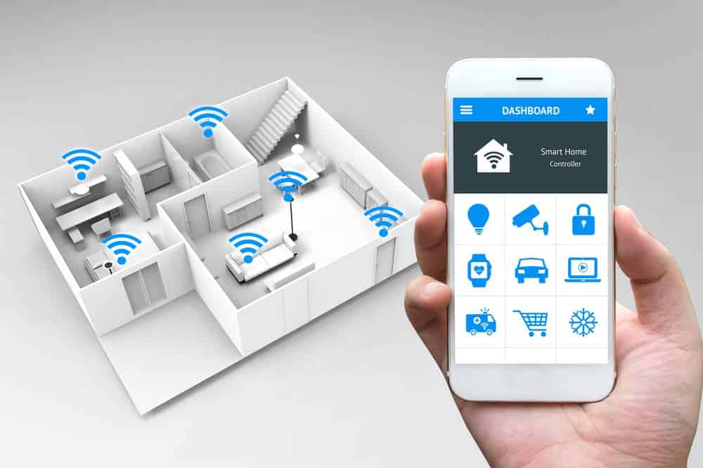 IoT smart home application