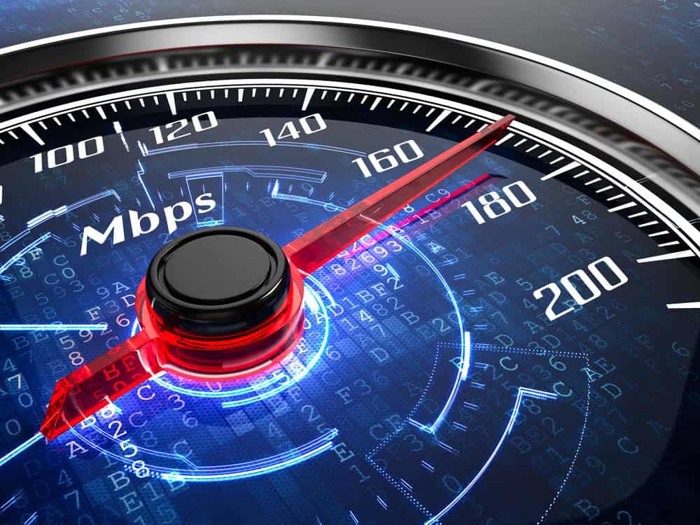 High-speed internet.
